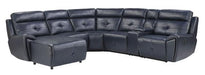 Homelegance Furniture Avenue Right Side Reclining Chair in Navy 9469NVB-RR - One Stop Furniture