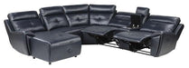 Homelegance Furniture Avenue Left Side Chaise in Navy 9469NVB-LC - One Stop Furniture