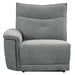 Homelegance Furniture Tesoro Left Side Reclining Chair in Dark Gray 9509DG-LR - One Stop Furniture