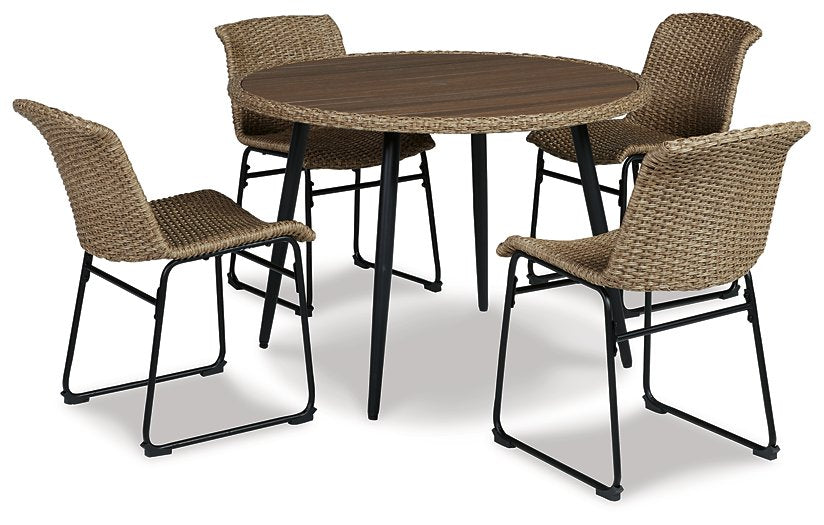 Amaris 5-Piece Outdoor Dining Package