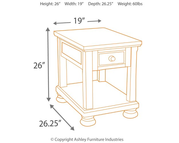 Porter 2-Piece End Table Set