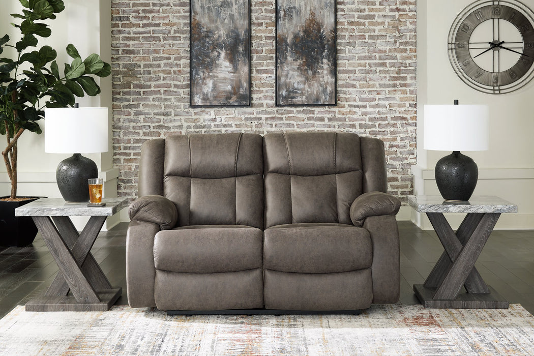 First Base Reclining Loveseat image