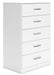 Flannia - Five Drawer Chest - 46" Height image