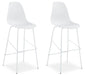 Forestead White Bar Height Bar Stool (Set of 2) image