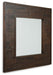 Hensington Brown Accent Mirror image