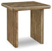 Lawland Light Brown End Table image