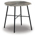 Laverford Chrome/Black End Table image