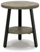 Brennegan Gray/Black End Table image