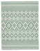 Kierick Green/Cream 7'10" x 9'10" Rug image