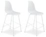 Forestead White Counter Height Bar Stool (Set of 2) image