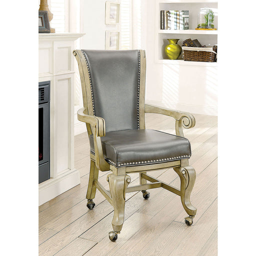 MELINA Gray Arm Chair image