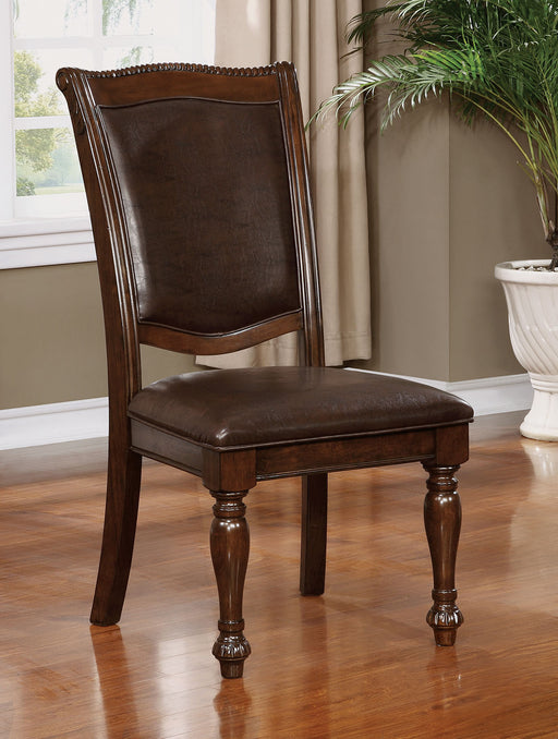 Alpena Brown Cherry/Espresso Side Chair (2/CTN) image