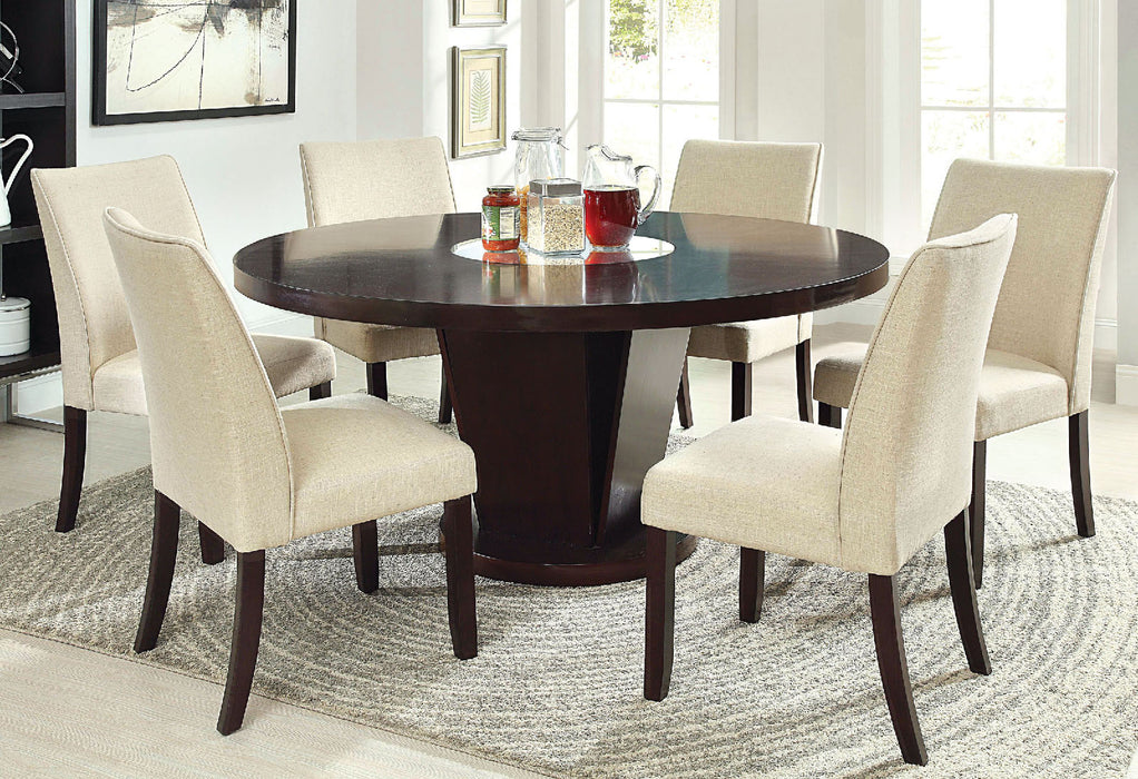 Espresso Contemporary Dining Table Modern Espresso Dining Table