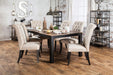 MARSHALL Rustic Oak, Beige 7 Pc. Dining Table Set image