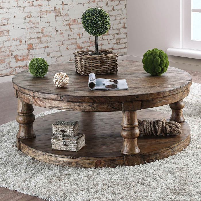 Mika Antique Oak Coffee Table One Stop Furniture