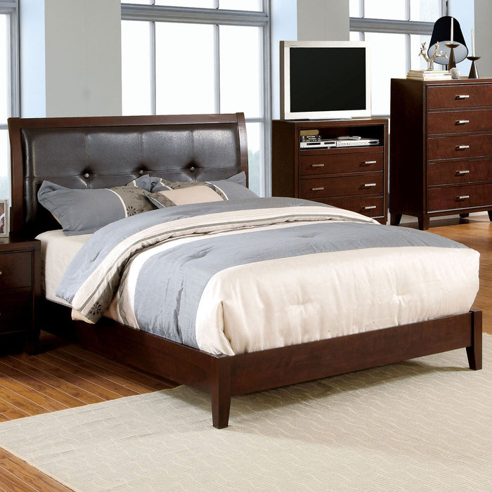 Enrico I Brown Cherry Cal.King Bed image