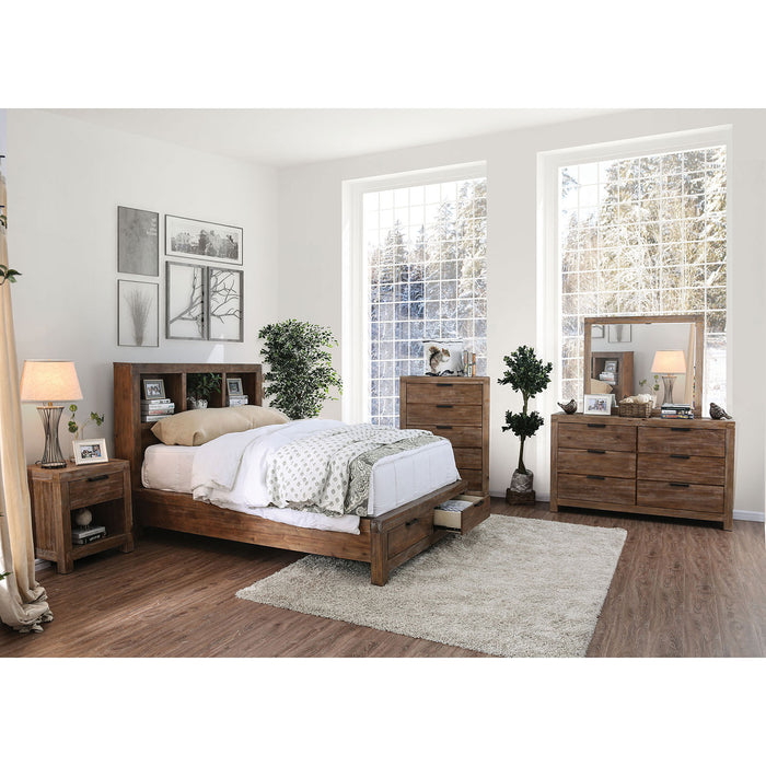 Mcallen Weathered Light Oak 5 Pc. Queen Bedroom Set w/ Chest image