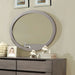 Lennart Gray Oval Mirror image