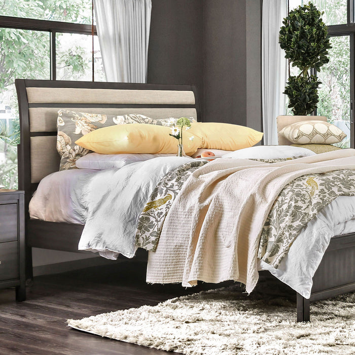 Berenice Gray/Beige Cal.King Bed image