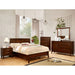 SNYDER Brown Cherry 5 Pc. Queen Bedroom Set w/ 2NS image