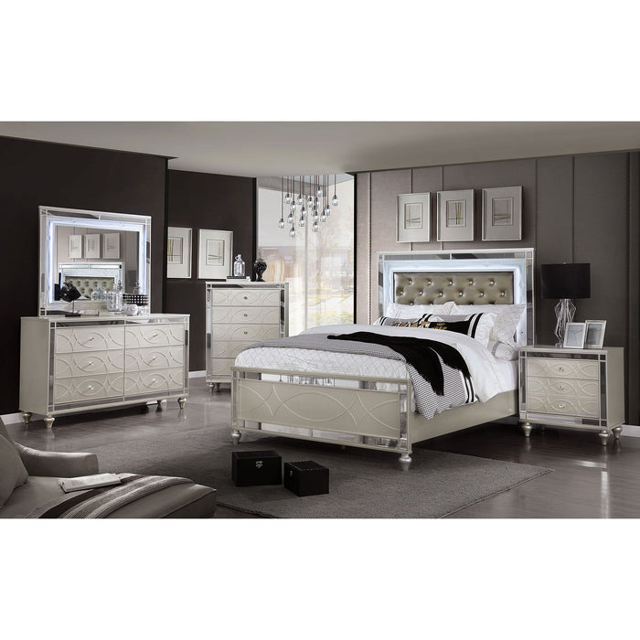 MANAR 5 Pc. Queen Bedroom Set w/ Night Stand image