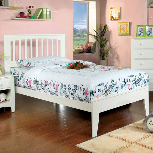 Pine Brook White Twin Bed image