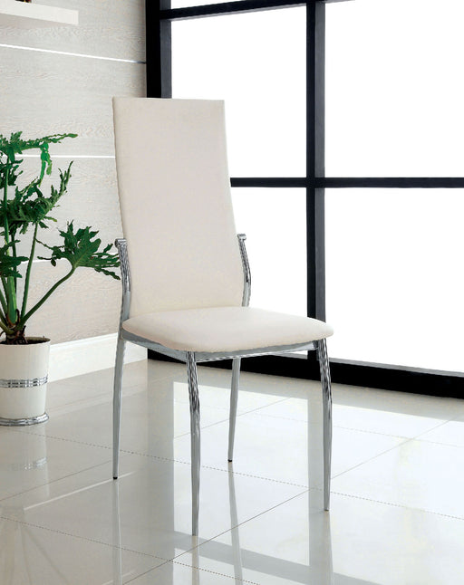 Kalawao White Side Chair (2/CTN) image