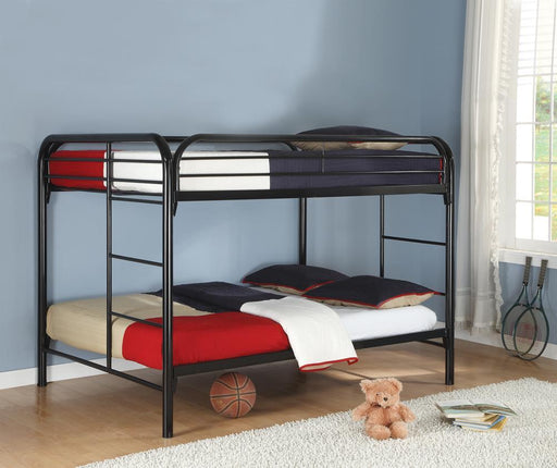 Fordham Black Full Over Full Bunk Bed image