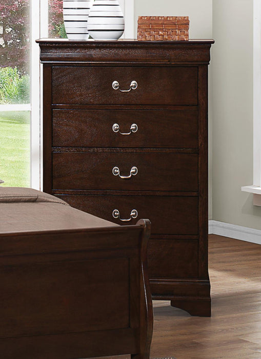Louis Philippe Five Drawer Chest image