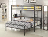 Metal Workstation Twin Loft Bed image