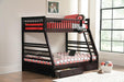 Ashton Cappuccino Twin over Full Bunk Bed image