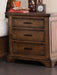 Elk Grove Rustic Three Drawer Nightstand image