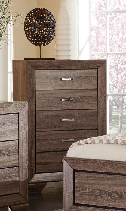 Kauffman Transitional Five Drawer Chest image