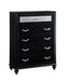Barzini Five Drawer Chest With Metallic Drawer Front image