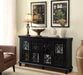 Traditional Black Accent Cabinet image