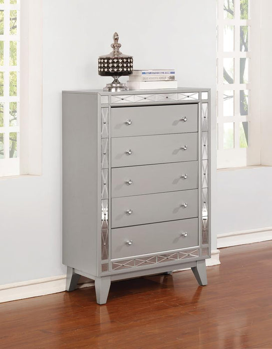 Leighton Contemporary Five Drawer Chest image
