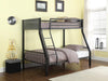 Meyers Traditional Grey Twin over Full Bunk Bed image