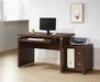 G800831 Contemporary Medium Oak Computer Desk image