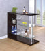 G100166 Two Shelf Contemporary Cappuccino Bar Unit image