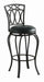 G122060 Casual Black Metal Bar Stool image