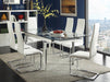 G106281 Contemporary Wexford Chrome Dining Table image