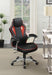 G801497 Contemporary Black/Red High Back Office Chair image