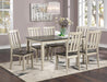 Frances Rustic 7 Pc. Dining Table Set image