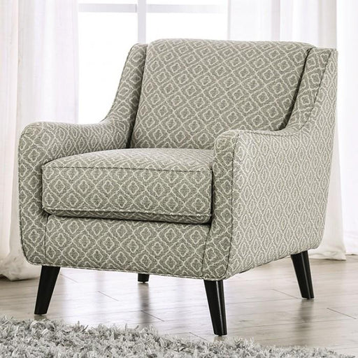 STEPHNEY Accent Chair, Gray/Gold image