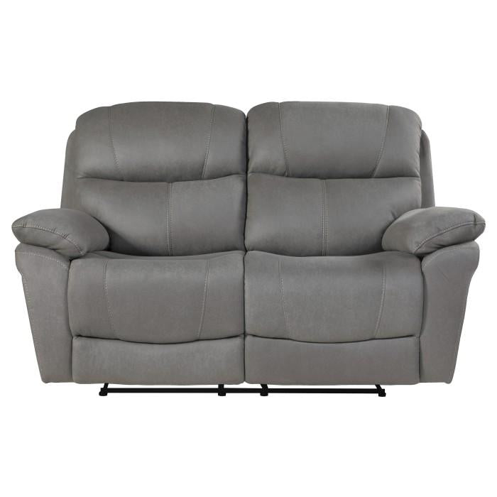 Homelegance Furniture Longvale Double Reclining Loveseat with Power Headrests image