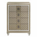 Homelegance Furniture Youth Loudon 4 Drawer Chest in Champagne Metallic B1515-9 image