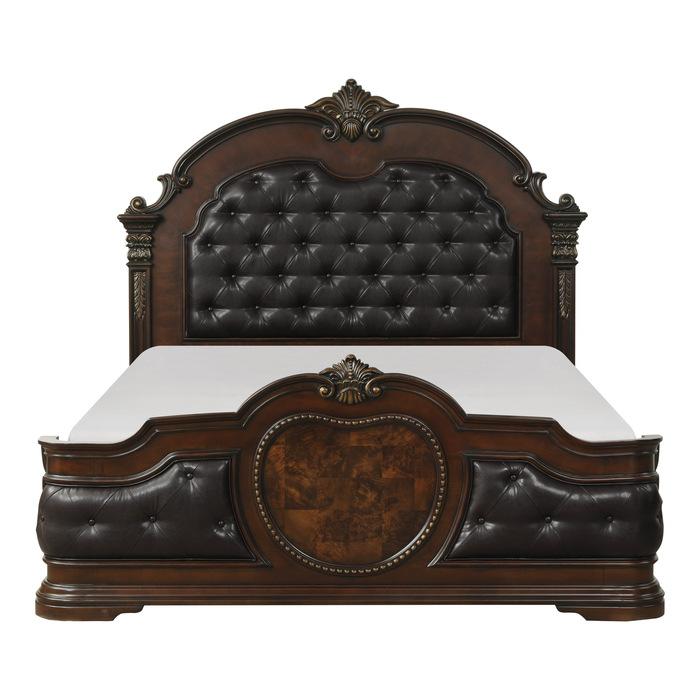 Homelegance Antoinetta King Panel Bed in Champagne Wood 1919K-1EK* image