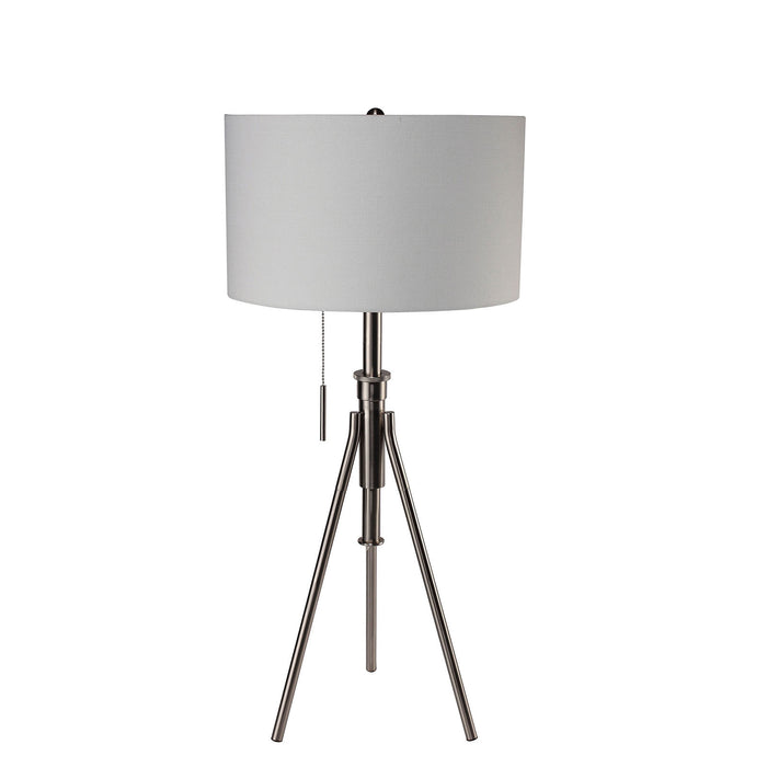 Zaya Brushed Steel Table Lamp image