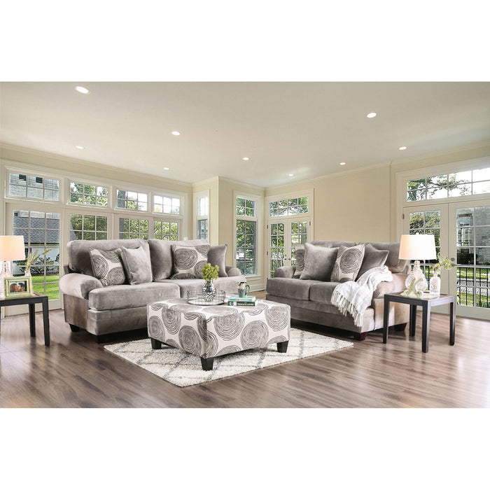 Bonaventura Gray Sofa + Love Seat image