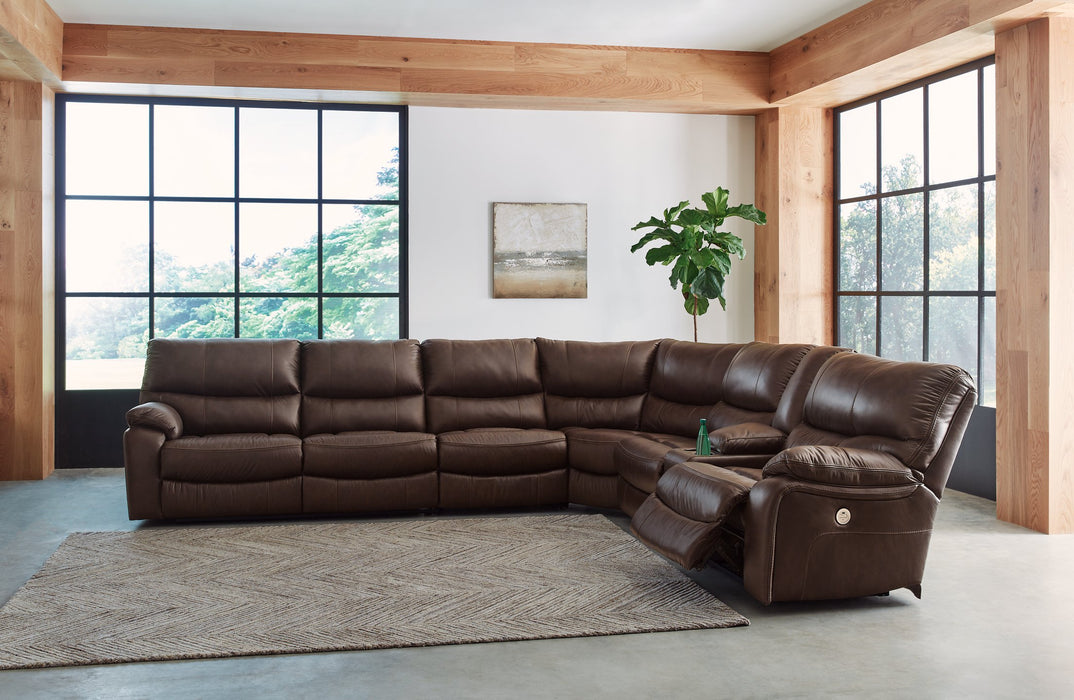 Family Circle 4-Piece Power Reclining Sectional image